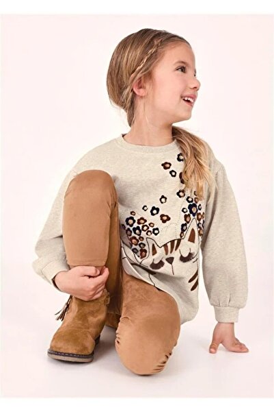 MAYORAL κοριτσίστικο φούτερ και κολάν σουέτ σετ 2 τεμαχίων 4789