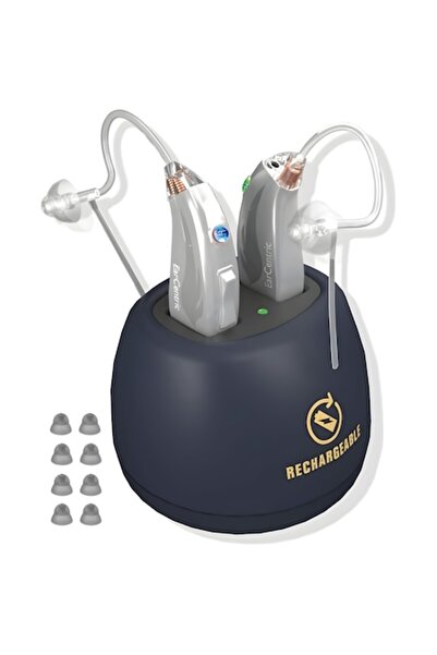 MARCINO Aparat Auditiv Audiva®,Autonomie 25h+,8 Adaptoare Urechi,Noise Canceling,HipoAcuzie