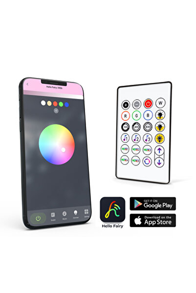 CED AUTO TRADE Smart light - 100-240V - 66 RGB LEDs - 10 m - Bluetooth