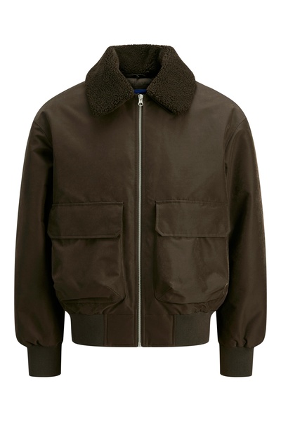 Jack & Jones Jack Jones Jorınwood Bomber Jacket Men's Brown Coat 12282951-15