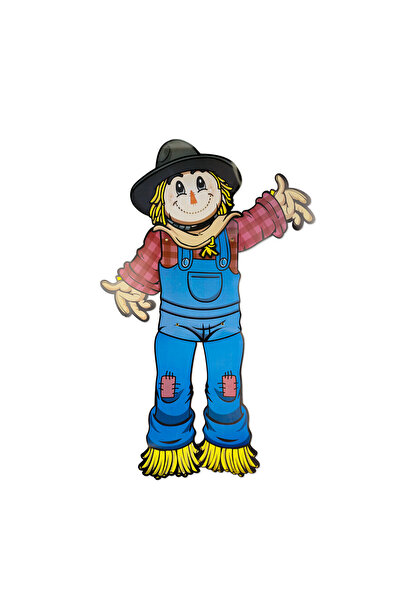 Alista Home Есенна украса – плашило с подвижни крайници – изработено от харти...