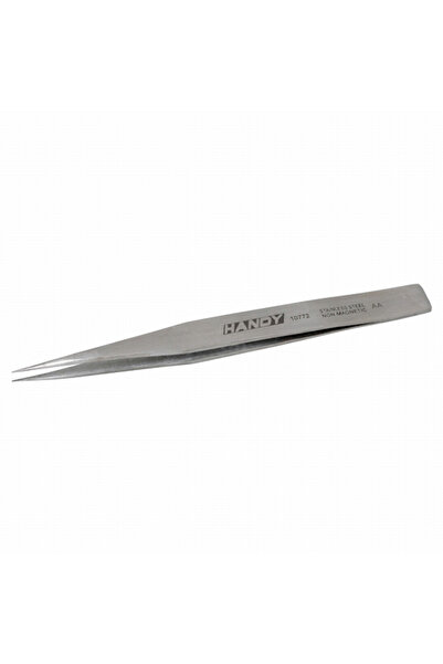 OEM Pointed tip tweezers, straight, thinned, 128 mm