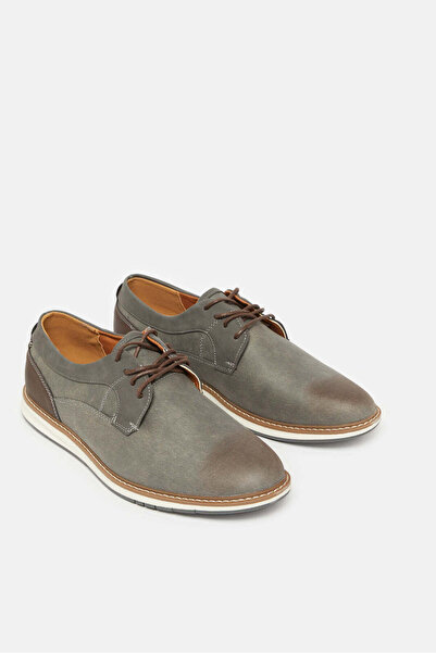 REDTAG Men Charcoal Casual Sneakers