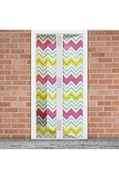 CED AUTO TRADE Perdea anti-tantari pt. usi cu inchidere magnetica- 100 x 210 ...