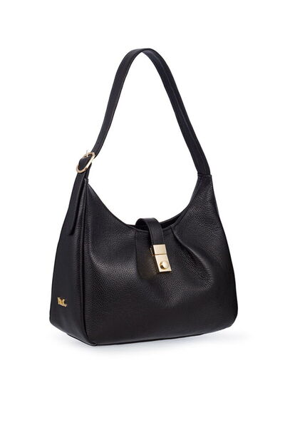 Bilik Deri Exclusive Black Women's Shoulder Bag Blm 7058-R
