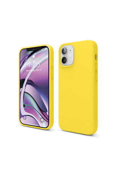 Casey Studios Μαλακή Θήκη Σιλικόνης για iPhone 12 Mini, Εσωτερικά Μικροΐνες, ...