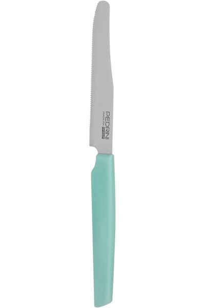 Pedrini 6-Piece Kitchen Knife Set with Handle, Mint Green
