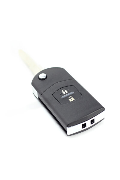 OEM Mazda - Carcasa cheie tip briceag, 2 butoane, model original