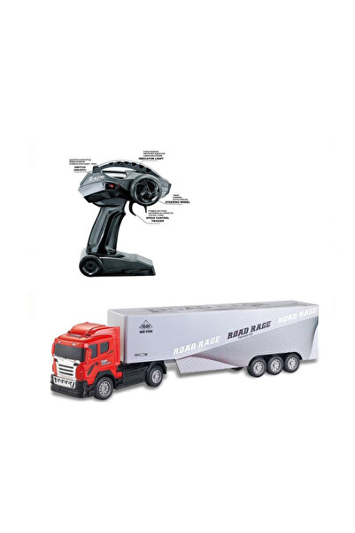 Lumi LUXURY Camion container cu telecomanda si lumini, miscare in toate direc...