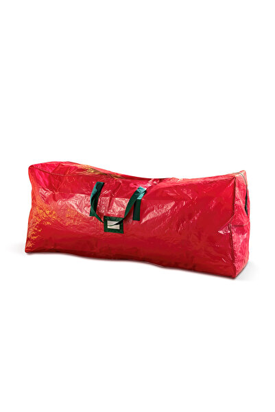 CED AUTO TRADE Artificial Christmas Tree Storage Bag – Woven PVC – Red – 165 x 38 x 76 cm