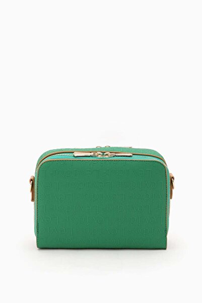 Levidor Grass Green Printed Shoulder Bag
