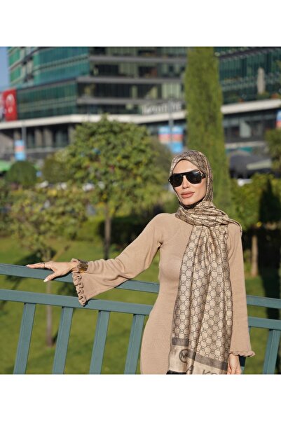 sem oyuncak Luxury Shawl Cotton Cashmere Silk Shawl 4 Seasons Mk Pattern Double-Sided 70 X 200 cm