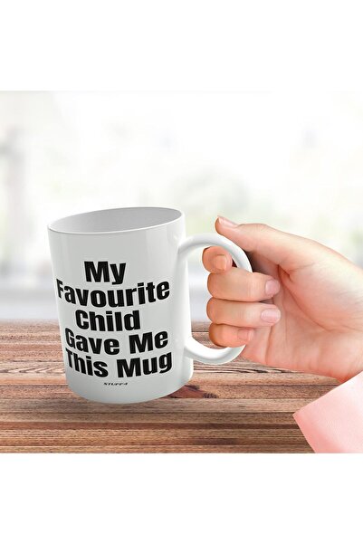 NASAQ Funny "My Favourite Child Gave Me This" Mug - Dishwasher Safe (Stuff4)