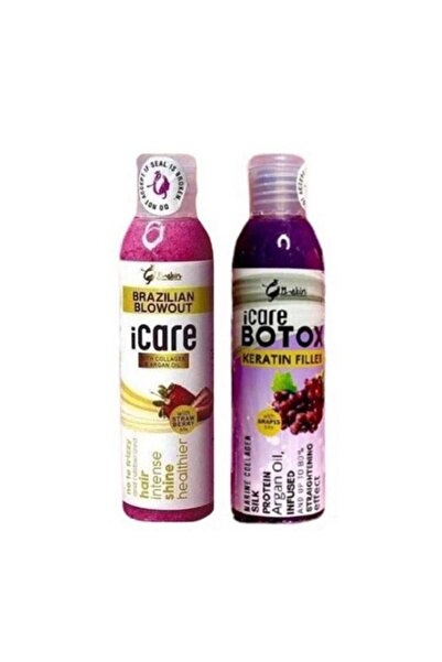 İCARE علاج الشعر البرازيلي I Care Blow Out مع الكولاجين وزيت الأرغان