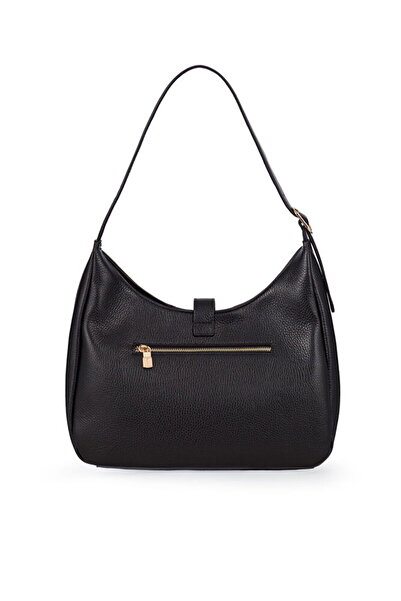Bilik Deri Exclusive Black Women's Shoulder Bag Blm 7058-R