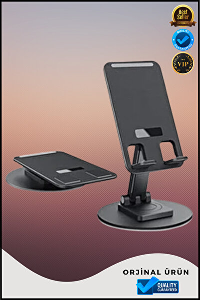 Overbazaar Foldable Desktop Phone and Tablet Stand |   Adjustable Angle and Height