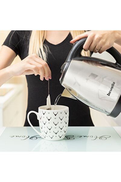 CED AUTO TRADE Stainless steel kettle - 2L - 2000W