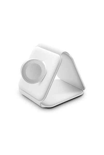 CED AUTO TRADE Wireless charging station - 3 in 1 - white