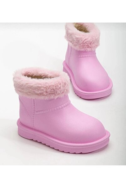 ŞAH Peluşlu Kız Çocuk Kışlık Bot Ayakkabı