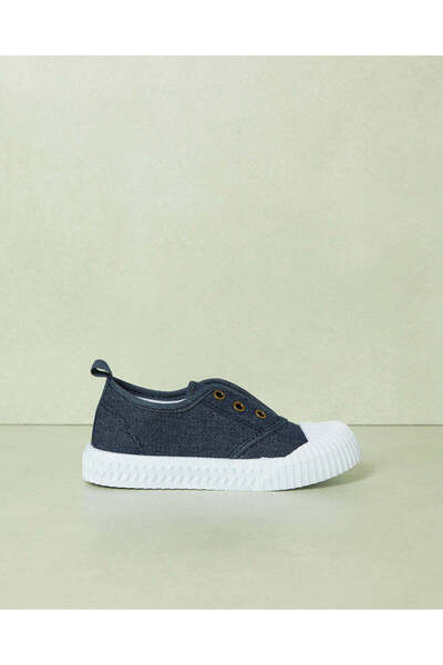 REDTAG Boys Navy Denim Shoes