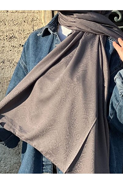 GRAZELLA Premium Pattern Silky Jacquard Shawl