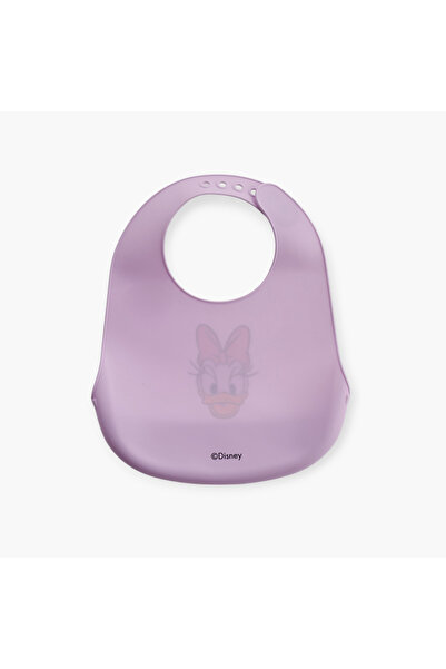 Disney Daisy Duck Print Silicone Bib