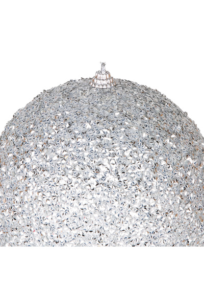 Herdekora Χριστουγεννιάτικη Μπάλα, Ασημί - 15 εκ