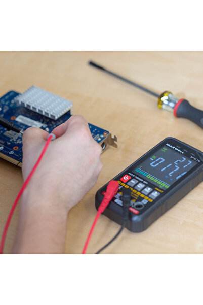 CED AUTO TRADE Automatic multimeter with color display - 3" - 4 x AAA