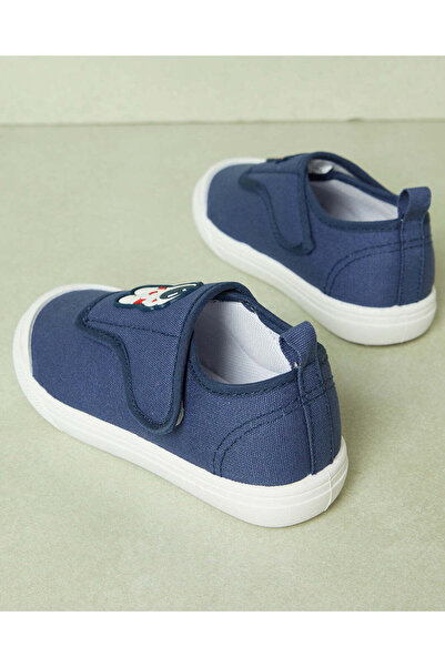 REDTAG Boys Navy Astronaut Printed Sneaker