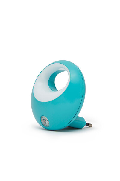 CED AUTO TRADE Lampa de veghe cu LED si senzor de lumina - albastra