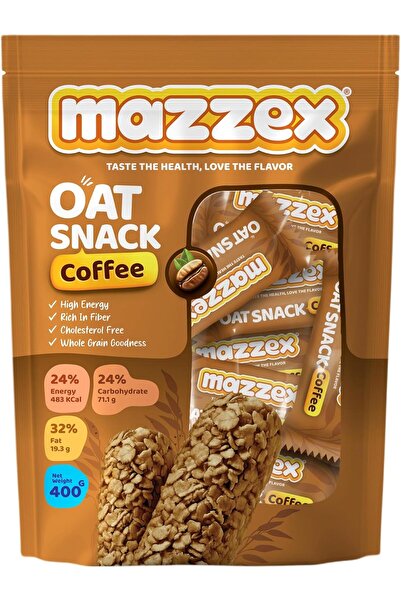 Mazzex وجبة خفيفة من الشوفان بالقهوة - 400 جرام