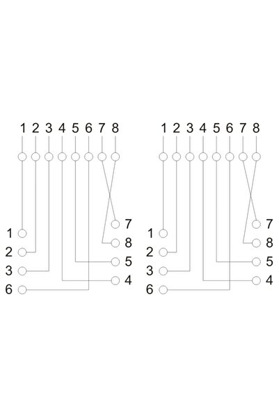 CED AUTO TRADE Double wall socket8P8C UTP Cat.5
