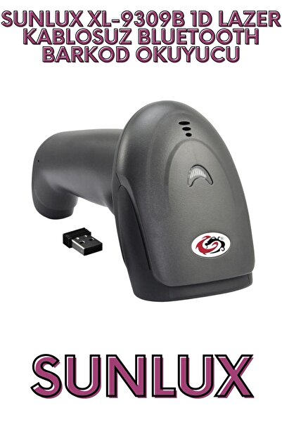 Sunlux Xl-9309B 1D Laser Wireless Bluetooth Barcode Reader