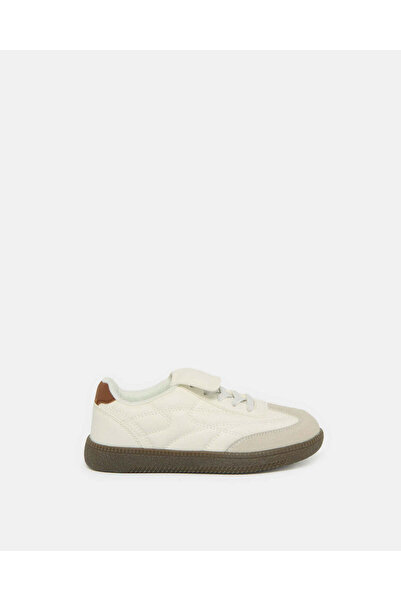 REDTAG Boys White Retro Sneakers