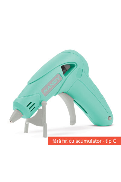 CED AUTO TRADE Soldering gun - battery-powered, Type-C - 7 mm - 10W - mint green