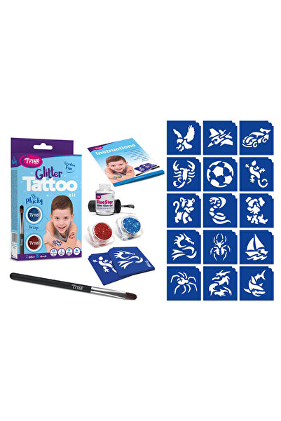 Alista Home Set de tatuaje cu sclipici TyToo Plucky