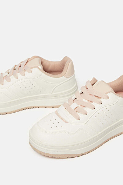 REDTAG Senior Girls White Sneakers