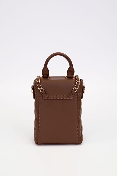 Levidor Coffee Rectangular Shape Handbag