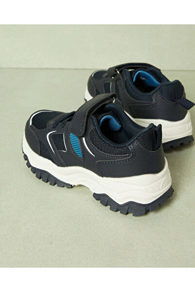 REDTAG Boys Navy Colour Block Chunky Sneaker