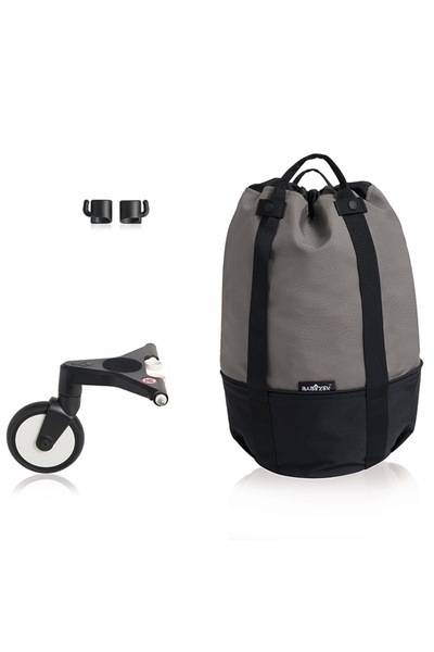 Babyzen Stroller Rolling Storage Bag Grey – BZ10212-03 (Compatible with YOYO Strollers)