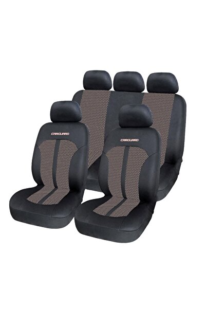 CED AUTO TRADE Huse universale premium pentru scaune auto bej+negru