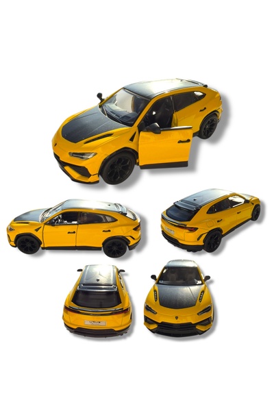 tmtoysandmore Lamborghini Urus Suv Model Araba Sarı Renk Orijinal Lisanslı 12.5 Cm