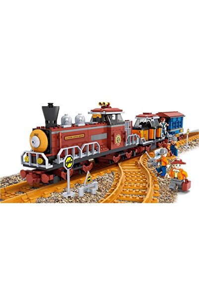 hak-iş oyuncak Trains Luxury Passenger Train 662 Pieces Building Block Set