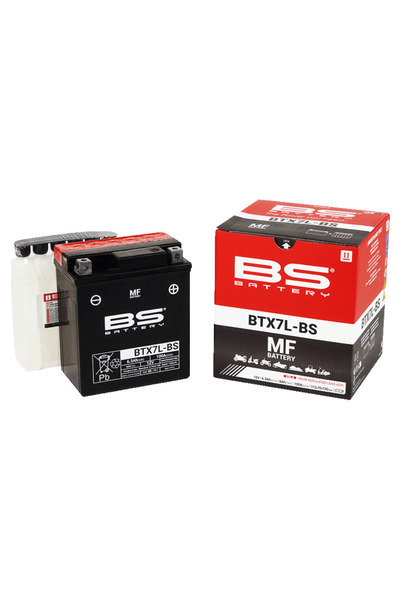 BATTERY BS BTX7L-BS MF 12 V 6.3 Ah 100 A EN Motosiklet Aküsü