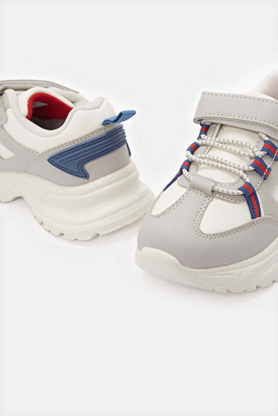 REDTAG Boys Grey Chunky Sneakers