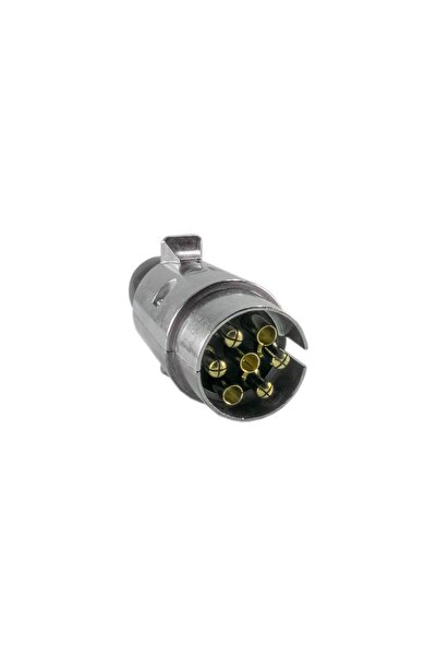 CED AUTO TRADE Mufa metalica remorca 7 pin 12V pentru remorca sau trailer