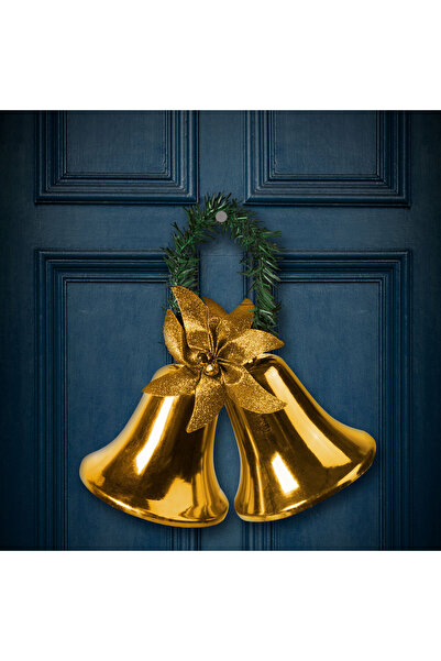 Alista Home Decor de Craciun - clopotel- culoare aurie