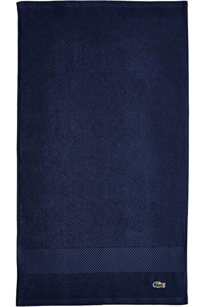 Lacoste Heritage Supima Cotton Hand Towel, Navy, 40.6 x 76.2 cm