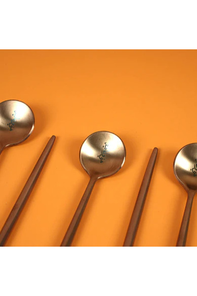 DIVA LADY Diva Lady Long Spoon Set – 6 Luxurious Stainless Steel Spoons with a Stylish Modern Design