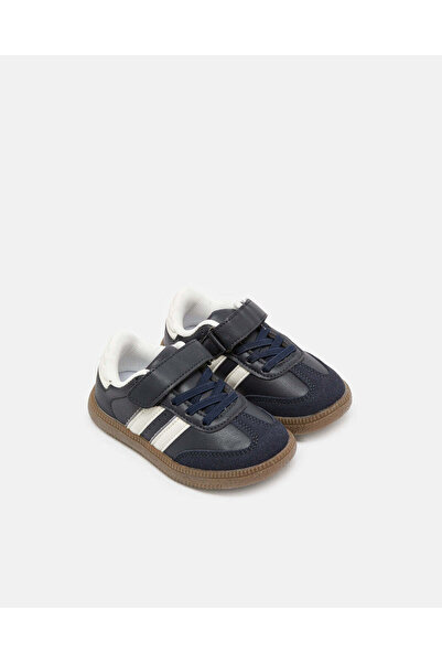 REDTAG Boys Navy Colour Block Sneakers